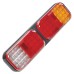 Narva Model 41 LED Rear Direction Twin Lamps with Grey Housing & 0.5m Cable